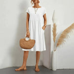 Anthea | Timelessly Elegant Flowy Dress