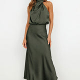 Allie | Evening Dress with Flowy Skirt