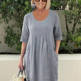 Jackie | Summer Tunic Dress with Pockets