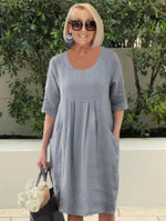 Jackie | Summer Tunic Dress with Pockets