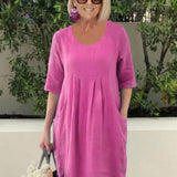 Jackie | Summer Tunic Dress with Pockets