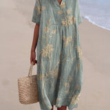 Annalise | Airy Artistic Print Dress
