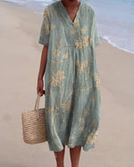 Annalise | Airy Artistic Print Dress