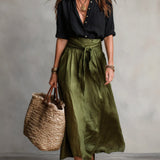 Camilla | Tie-Waist Midi Set