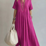 Davina | Elegant V-Neck Dress