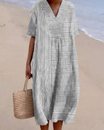 Annalise | Airy Artistic Print Dress