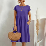 Anthea | Timelessly Elegant Flowy Dress