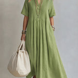 Davina | Elegant V-Neck Dress