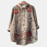 Mariella | Vintage Romantic Print Blouse