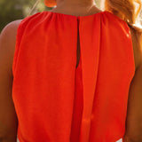Charmaine | Elegant Halter-Neck Midi Dress