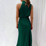 Allie | Evening Dress with Flowy Skirt