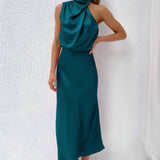 Allie | Evening Dress with Flowy Skirt