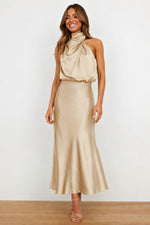 Allie | Evening Dress with Flowy Skirt