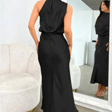 Allie | Evening Dress with Flowy Skirt