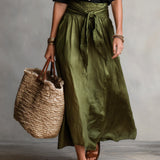Camilla | Tie-Waist Midi Set