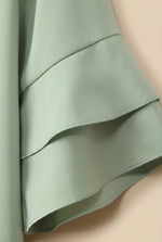 Daniela | Ruffled Blouse with Flared Sleeves