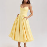 Inez | Elegant Midi Dress