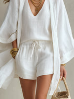 Lightweight Layered Casual Three-Piece Set