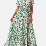 Clara | Elegant Women's Bohemian Maxi Dress