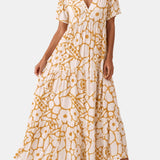 Clara | Elegant Women's Bohemian Maxi Dress