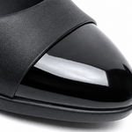 Winifred | Wide Round-Toe Comfort Wedge Pumps