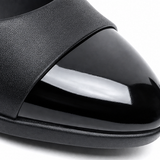 Winifred | Wide Round-Toe Comfort Wedge Pumps