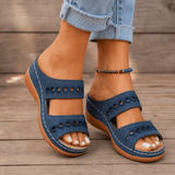 Coralie | Orthopaedic Wedge Sandals with a Lifted Sole