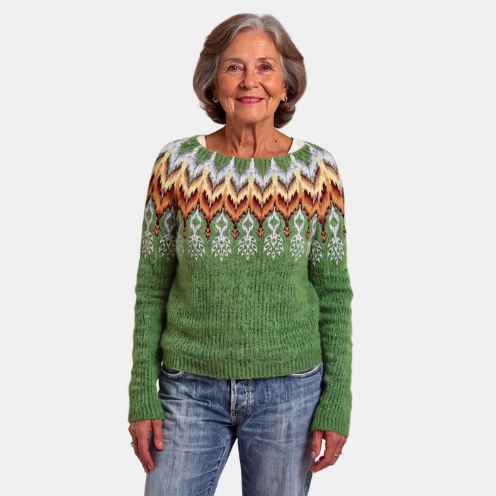 Copper Green Nordic Jumper