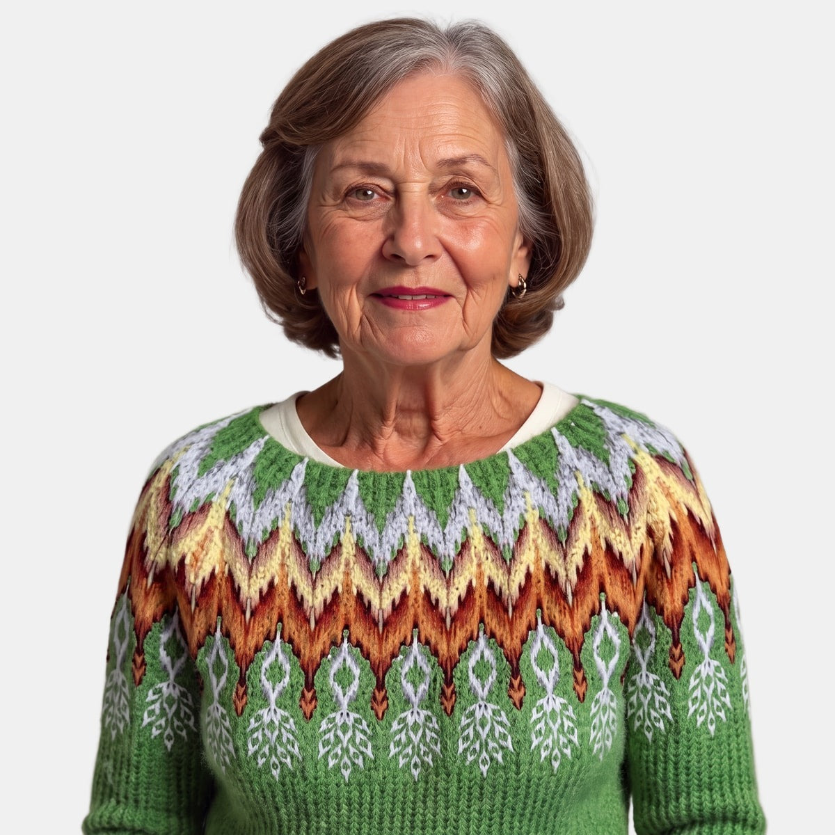 Copper Green Nordic Jumper