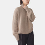 Cream Chunky Turtleneck Jumper