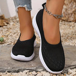 Estella | Diamond-Knit Slip-On Shoes with Arch Support