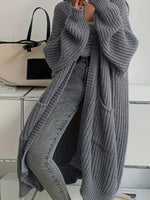 Long Cardigan with Pockets