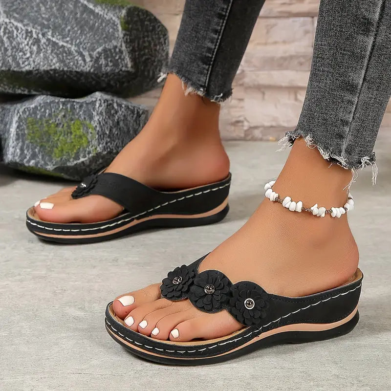 Sophia Orthopedic Sandals Pink, photo studio