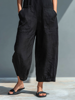 Sophie | Flowy Dungaree Jumpsuit