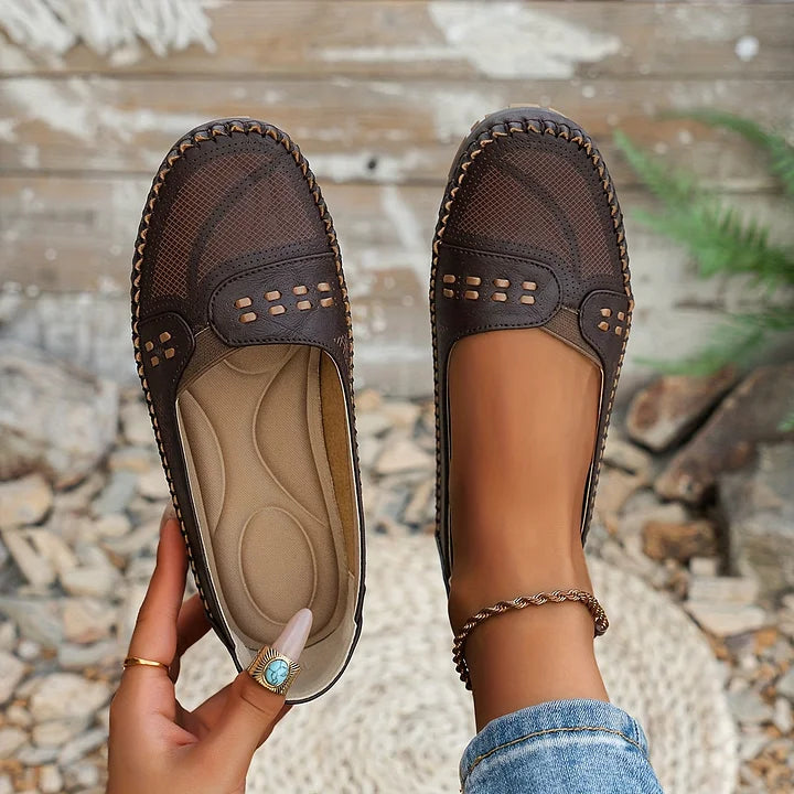 Dawn Women’s Orthopedic Shoes Coffee, photo studio