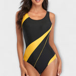 Sporty Cut-Out One-Piece Swimsuit