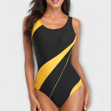 Sporty Cut-Out One-Piece Swimsuit