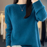 Sage Round-Neck Jumper