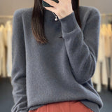 Sage Round-Neck Jumper