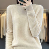 Sage Round-Neck Jumper