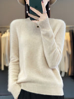 Sage Round-Neck Jumper