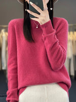 Sage Round-Neck Jumper