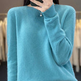 Sage Round-Neck Jumper