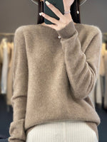 Sage Round-Neck Jumper