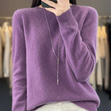 Sage Round-Neck Jumper