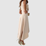 Vicky | Elegant V-Neck Wrap Dress
