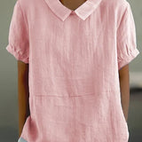 Arabelle | Simple Collared Shirt