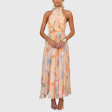 Open-Back Maxi Dress