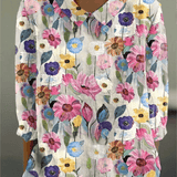 Ilona | Casual Floral Print Blouse