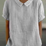 Arabelle | Simple Collared Shirt